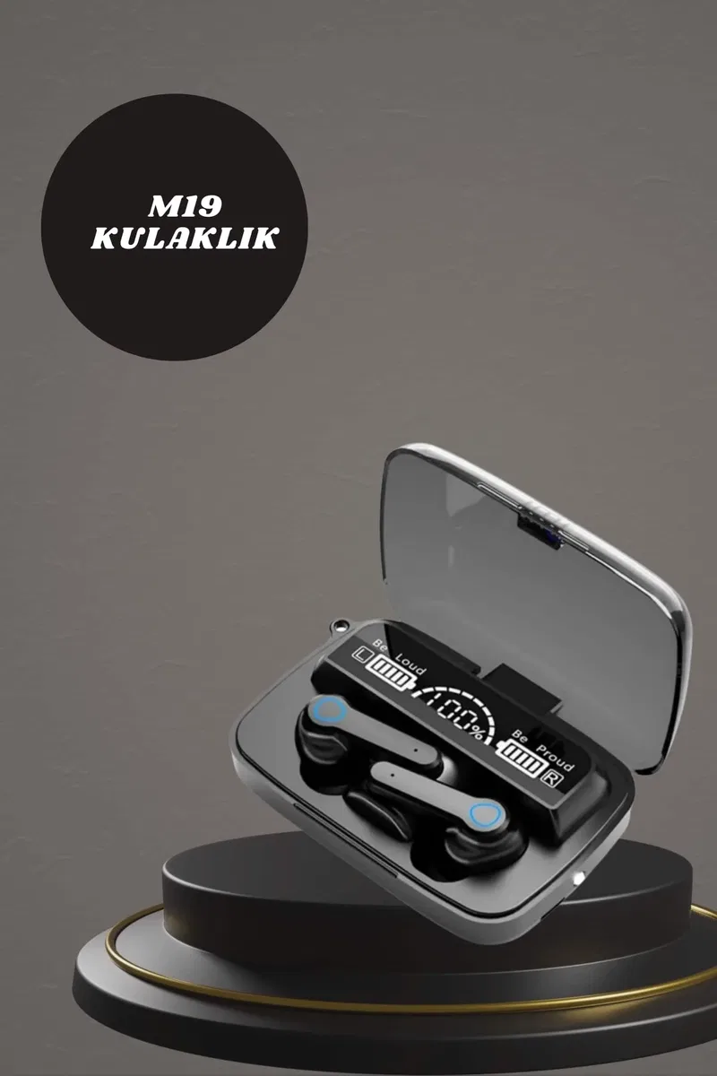 Dijital Göstergeli Powerbank Kulaklık ve 7 Kordonlu Yeni Nesil Akıllı Saat Amoled Ekran görsel 4