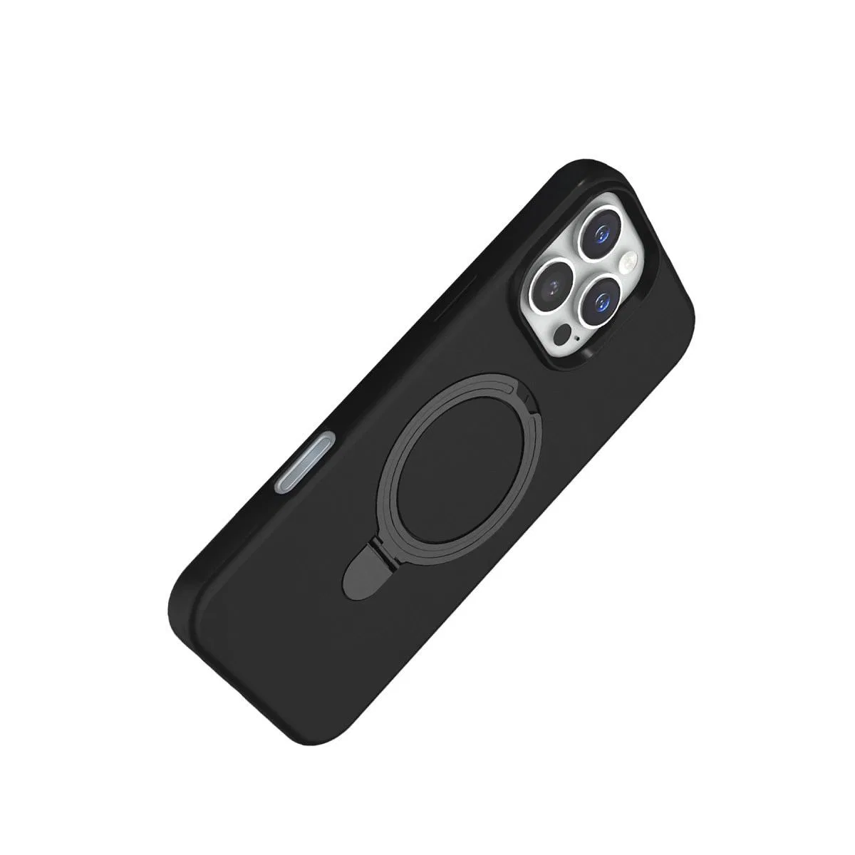 Apple İphone 16 Pro Regal Magsafe Standlı Kapak - Siyah görsel 3