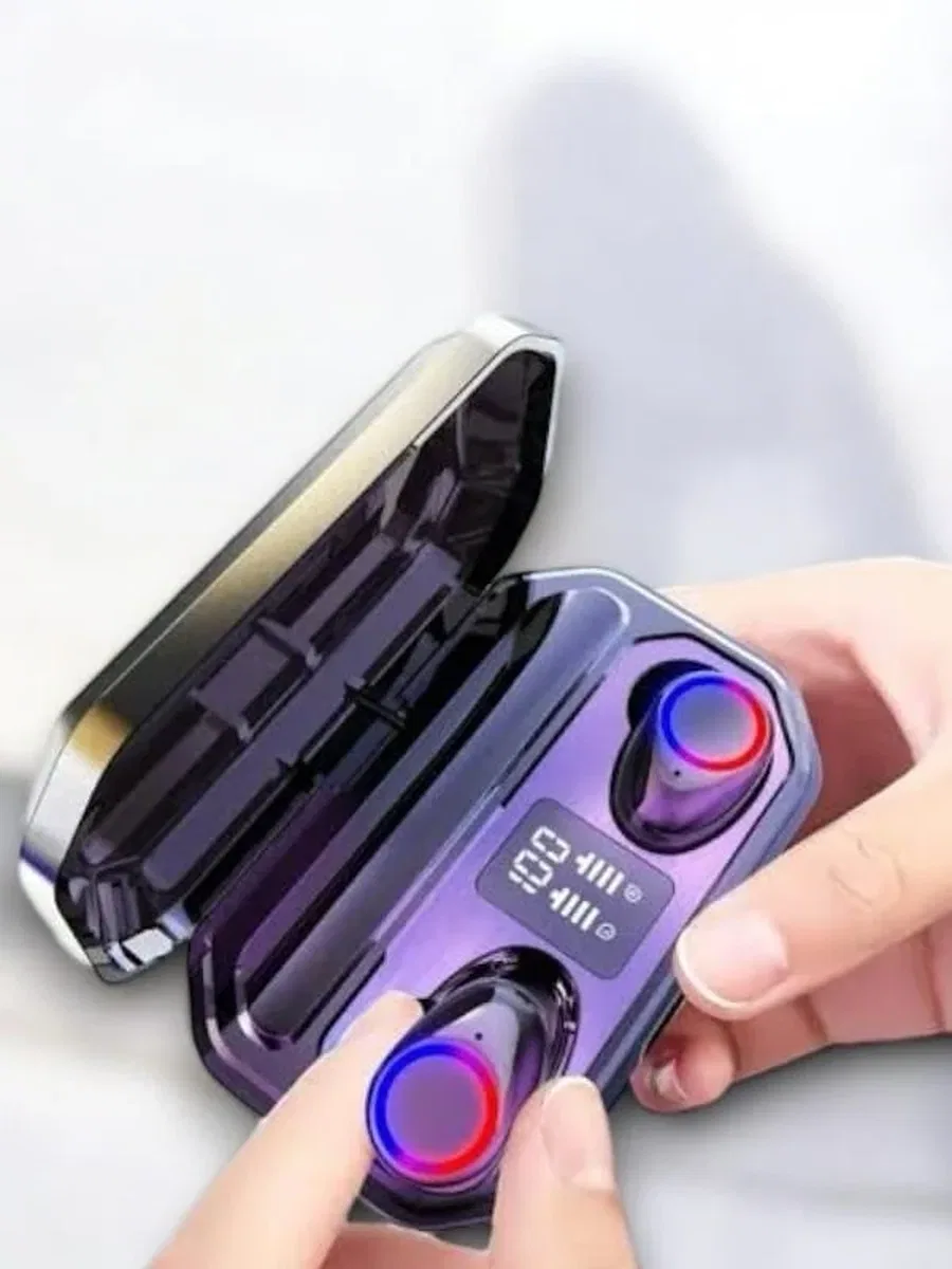 Powerbank Bluetooth Kulaklık M12 görsel 4