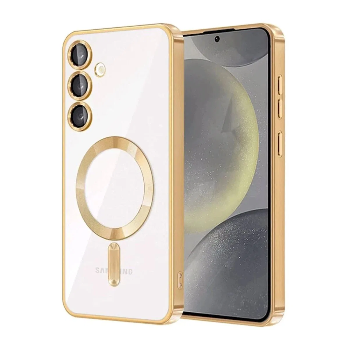 Samsung Galaxy A15 4g Kross Magneticsafe Kapak - Gold