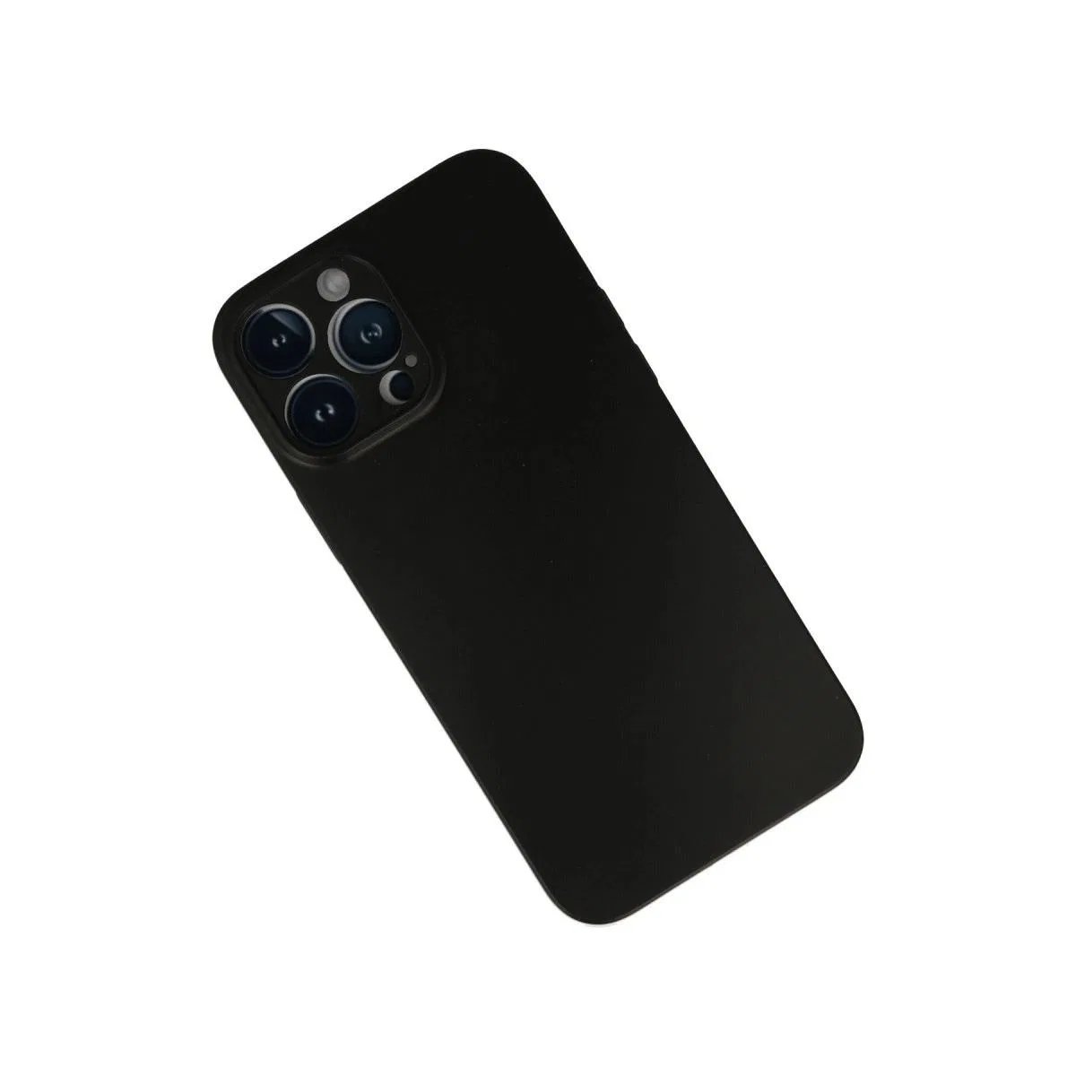 Apple İphone 13 Pro Max Kılıf Pp Ultra İnce Kapak - Siyah görsel 2