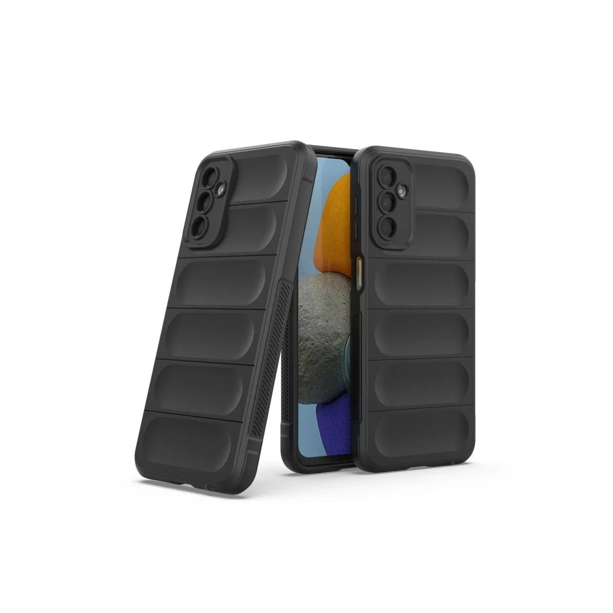Samsung Galaxy M23 Kılıf Optimum Silikon - Siyah görsel 2
