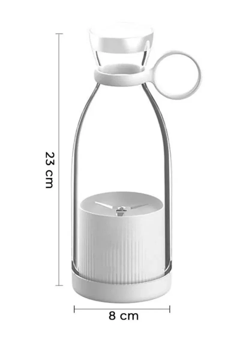 Taşınabilir Kablosuz Şarjlı Kişisel Smoothie El Blender Mini Meyve Sıkacağı görsel 5