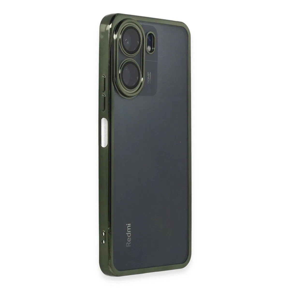 Xiaomi Redmi 13c Kılıf Razer Lensli Silikon - Yeşil görsel 2