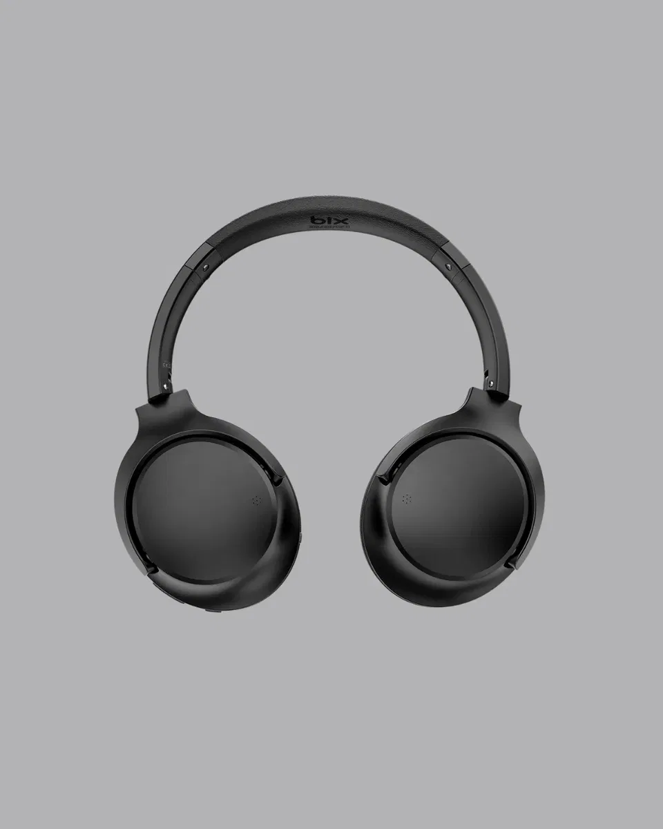 Kablosuz Bluetooth Kulaklık 5. 0 18 Saat Kullanım Dinamik Sürücü Siyah Yeni Nesil görsel 2