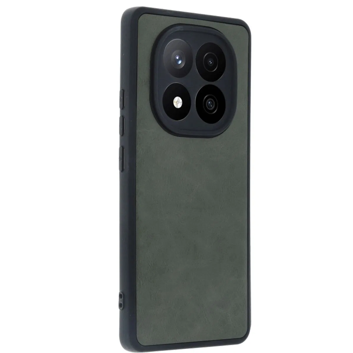 Xiaomi Redmi Note 14 Pro 5g Kılıf Aras Deri Kapak - Koyu Yeşil görsel 2