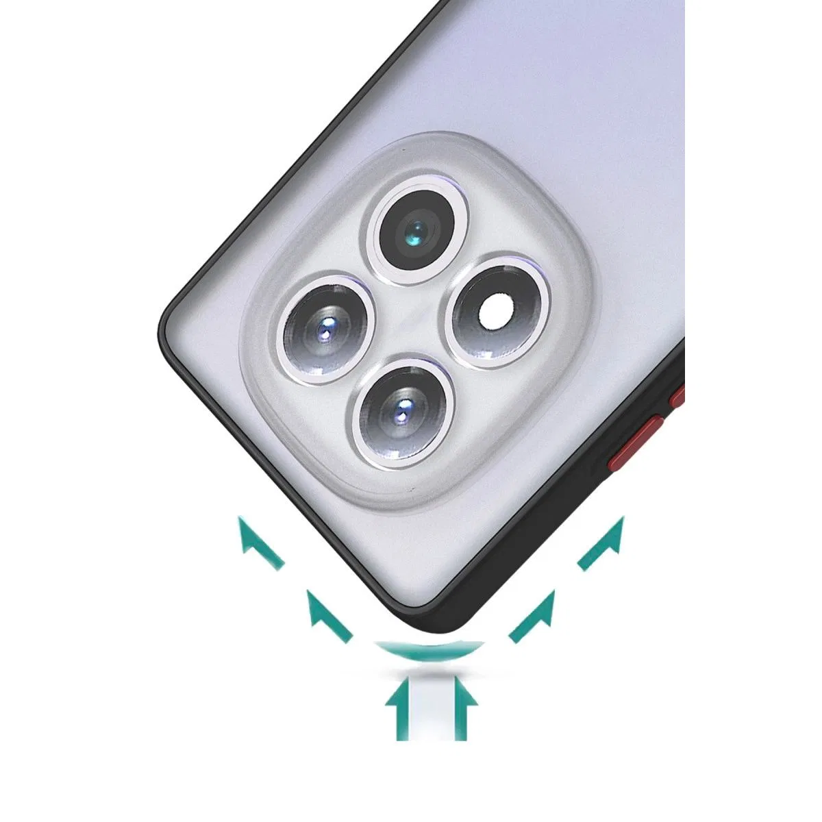 Xiaomi Redmi Note 14 Pro Plus Kılıf Montreal Silikon Kapak - Siyah görsel 2