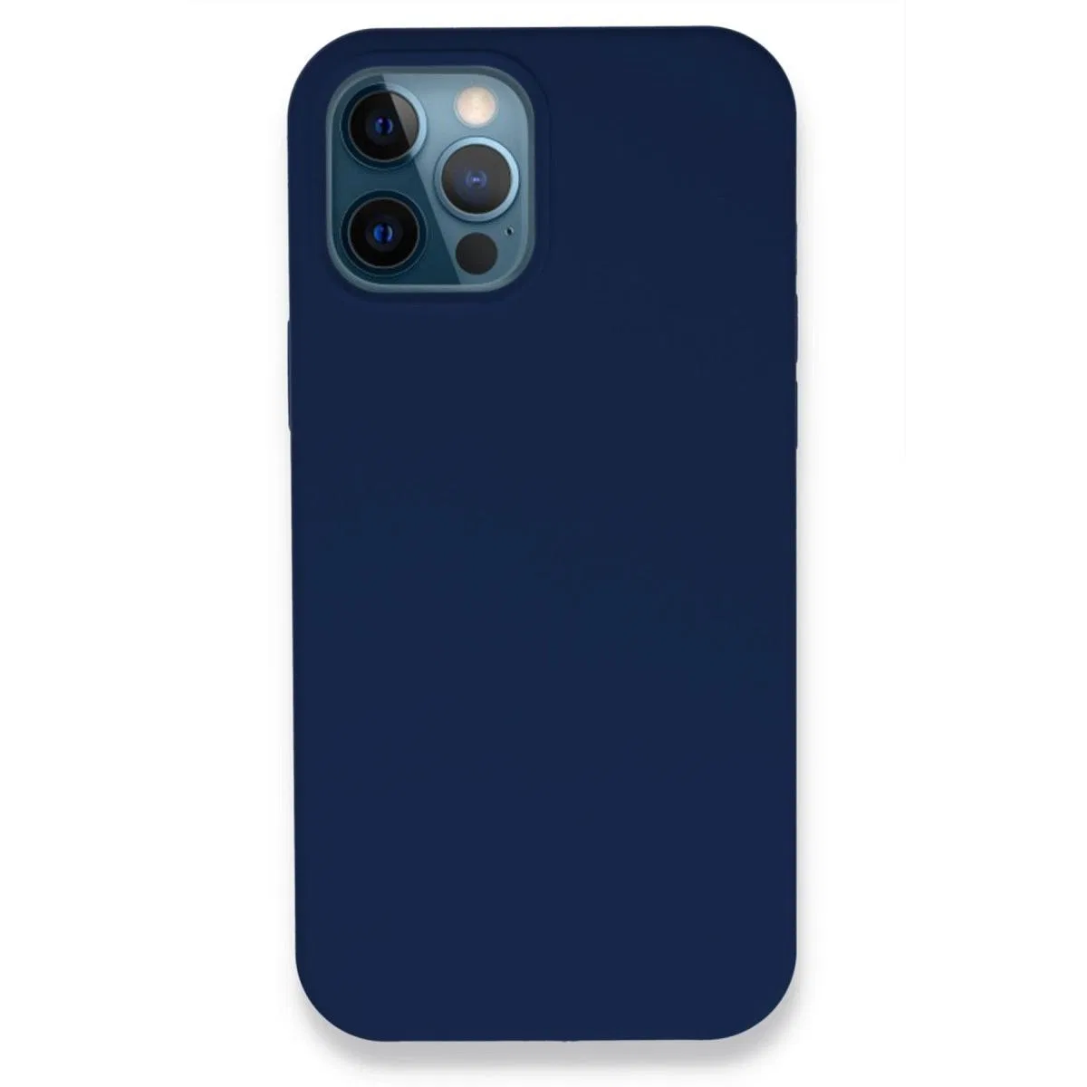 Apple İphone 12 Pro Kılıf Lansman Legant Silikon - Lacivert