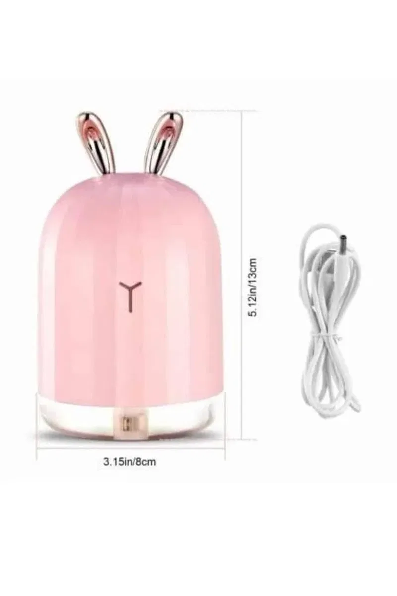 Led Işıklı Hava Nemlendirici Buhar Makinesi Dekoratif Aromaterapi görsel 5