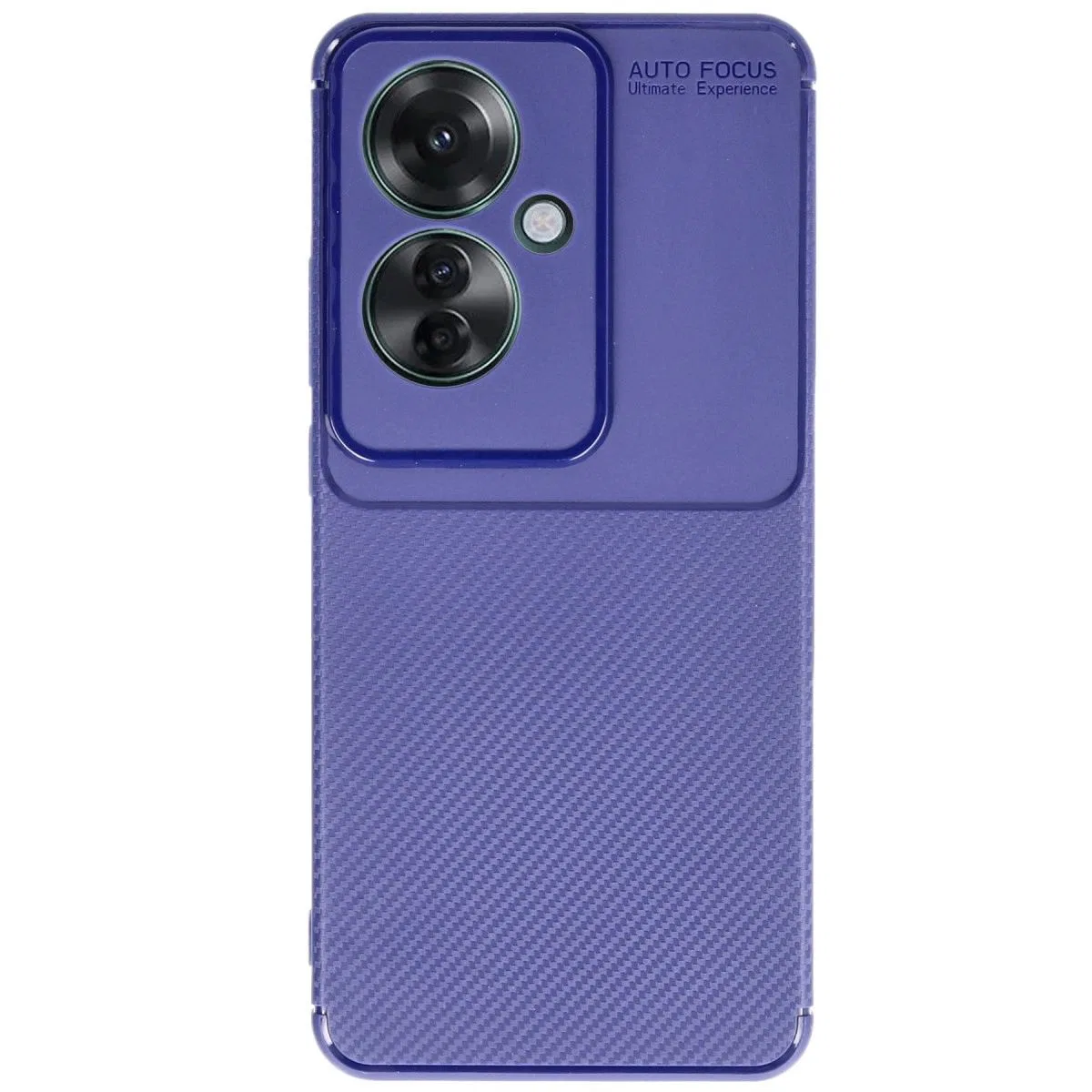 Oppo Reno 11f Kılıf Auto Focus Karbon Kapak - Lacivert