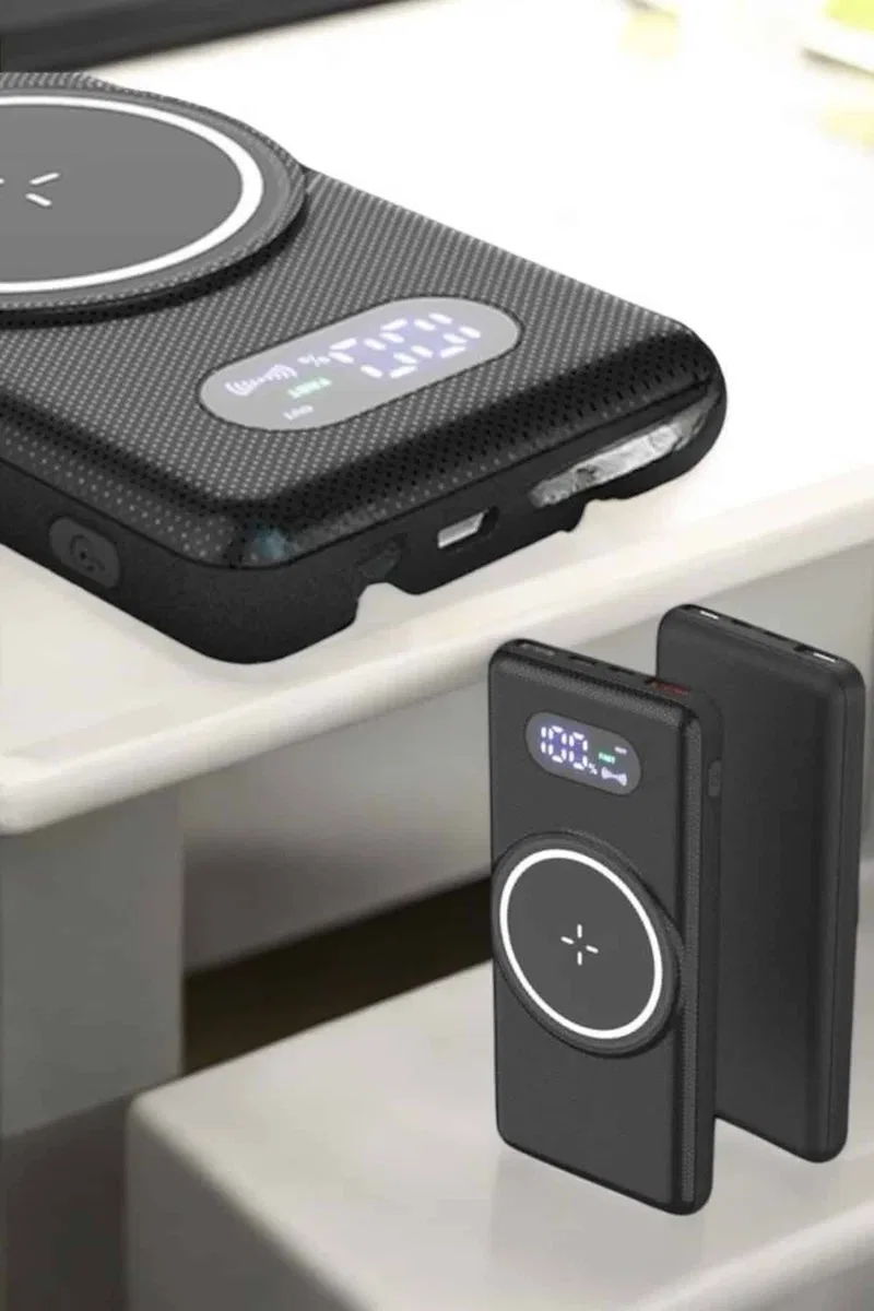 Powerbank Taşınabilir 10. 000 Mah Hızlı Şarj Dijital Göstergeli