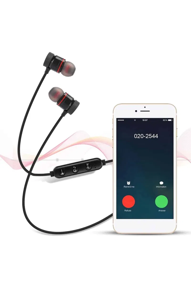 Kablolu Kulakiçi Bluetooth Kulaklık Mıknatıslı ANC Özellikli Yüksek Ses Kaliteli görsel 2
