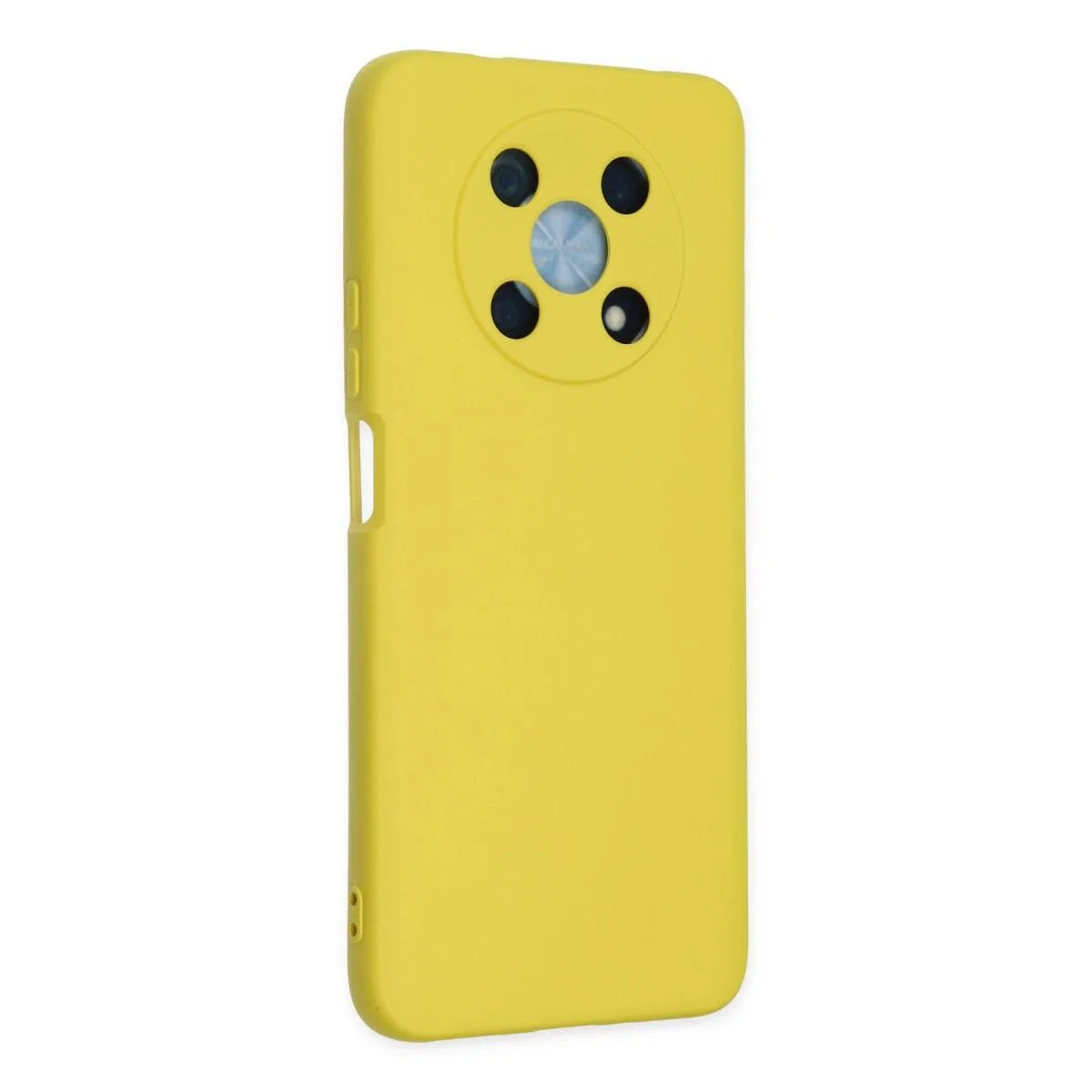 Huawei Nova Y90 Kılıf Nano İçi Kadife Silikon - Sarı görsel 2