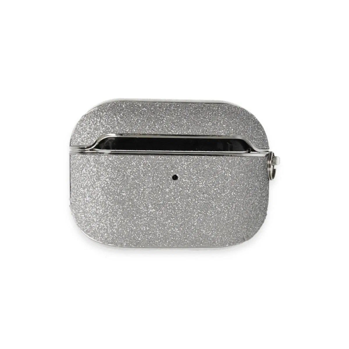 Apple Airpods 3 (3. nesil) Spell Simli Kılıf - Gümüş görsel 2