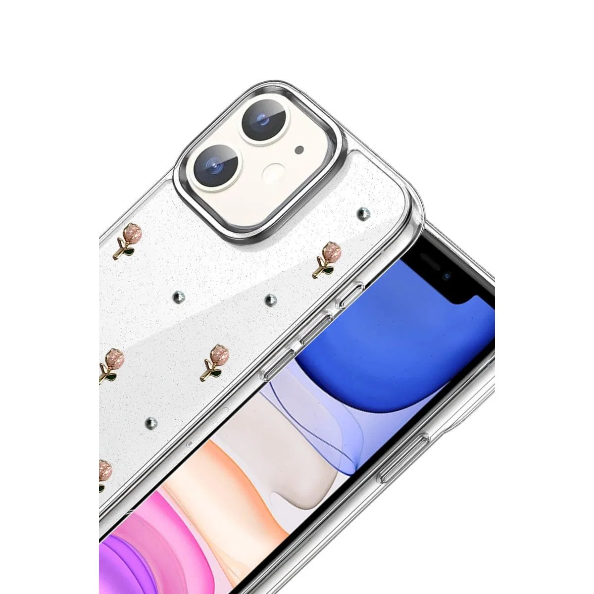 Apple İphone 11 Fiyonk Desenli Kapak - Desen 6 görsel 2