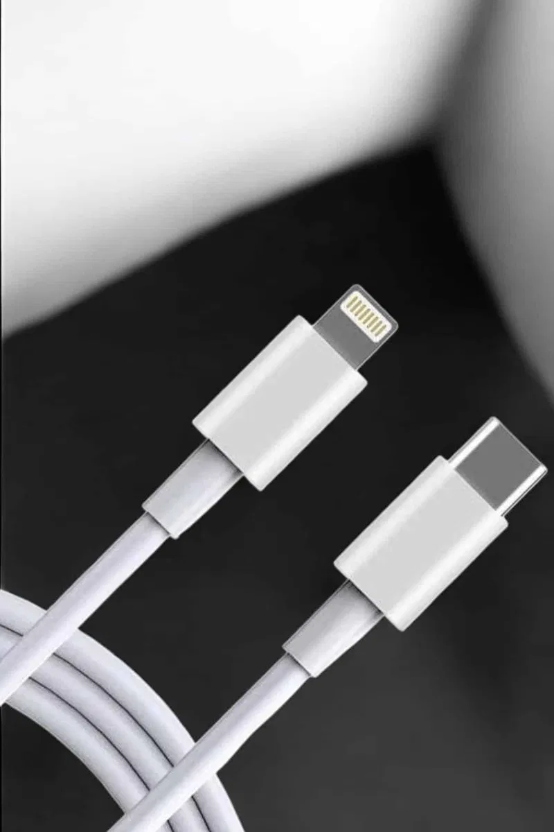 Iphone İOS Uyumlu Hızlı Şarj Kablosu Type C To Lightning 12 13 14 15 Pro Max görsel 2