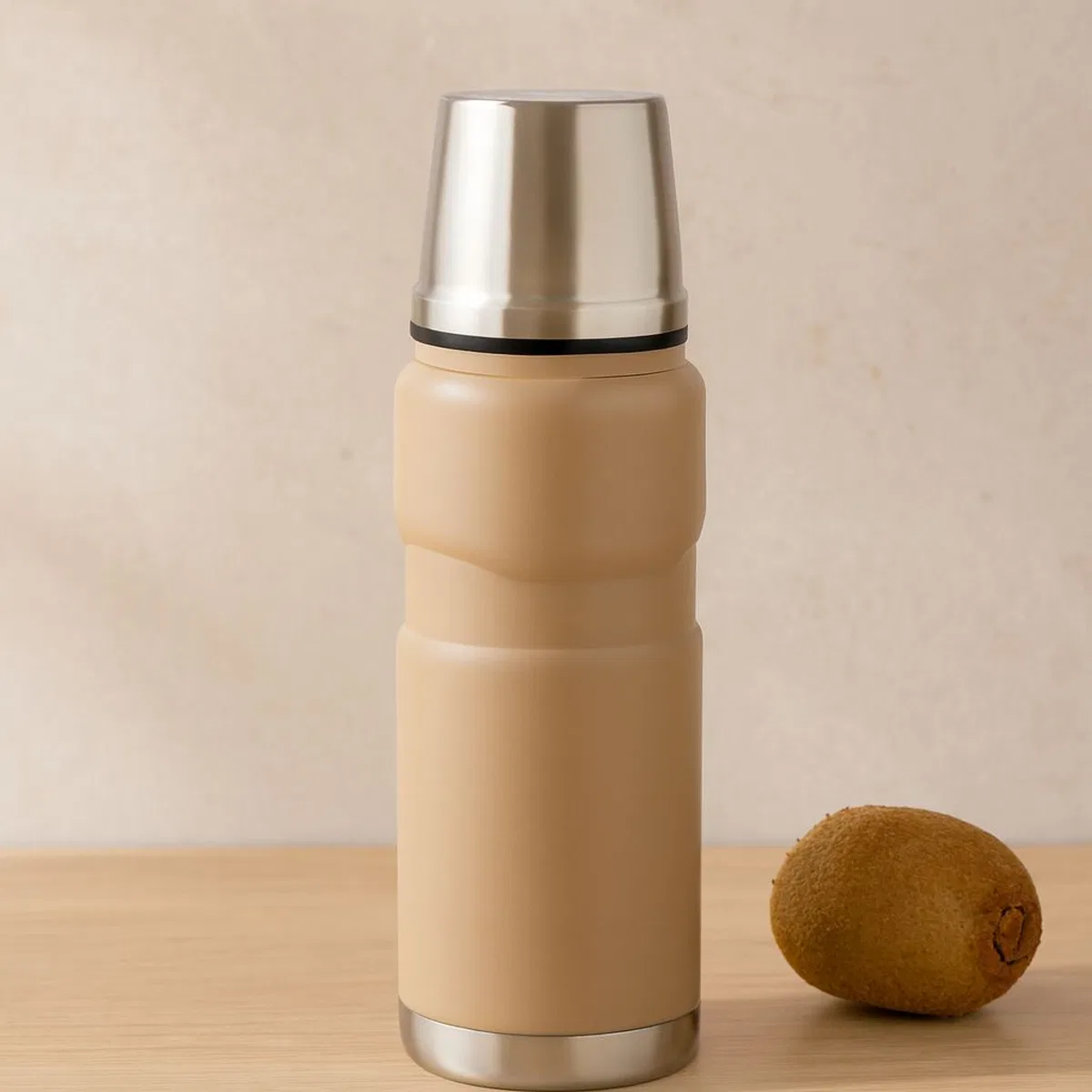 0. 5 L Paslanmaz Çelik Termos (Sızdırmaz Kapak / Bardaklı)