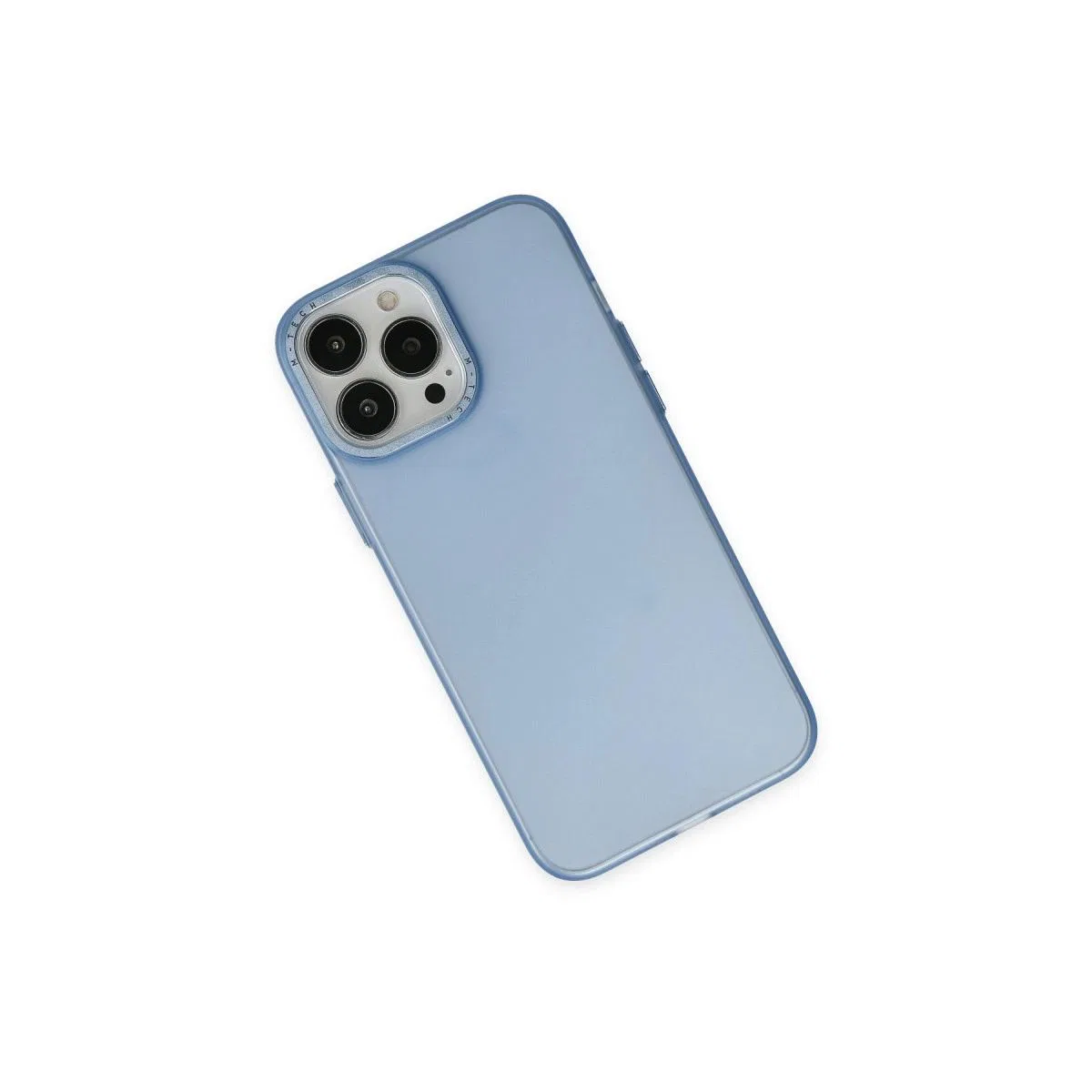 Apple İphone 14 Pro Max Kılıf Modos Metal Kapak - Mavi görsel 5