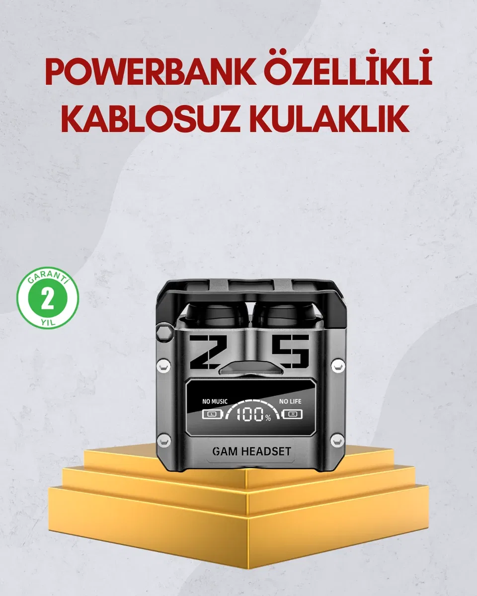 Bluetooth 5. 0 Kulak İçi Kulaklık Mikrofonlu Kablosuz Model