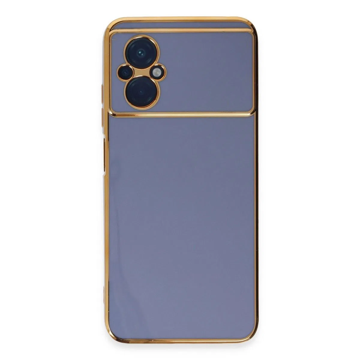 Xiaomi Poco M5 Kılıf Volet Silikon - Mavi görsel 2