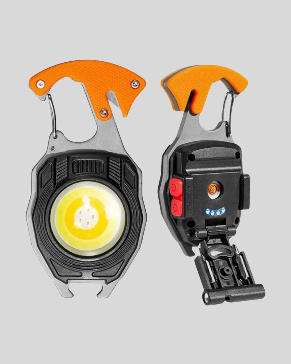 Çok Modlu LED Işıklı Pratik Anahtarlık görsel 2