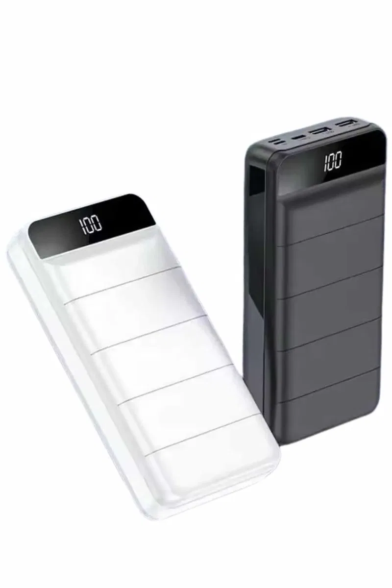 Powerbank 50. 000 Mah Dijital Göstergeli Taşınabilir 4 Portlu Hızlı Powerbank Yeni Nesil görsel 2