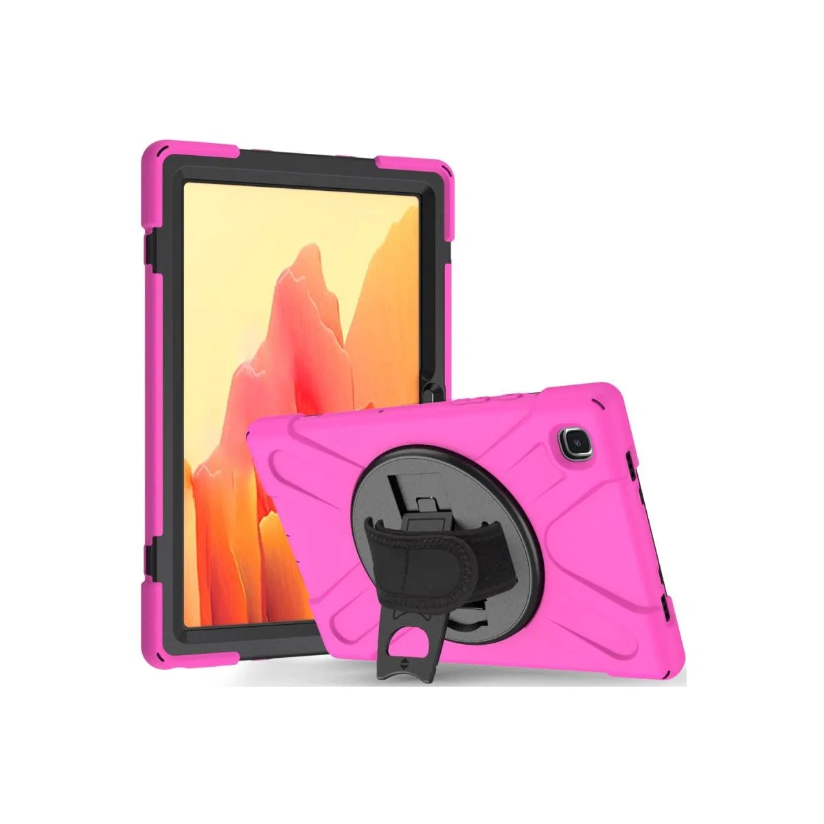 Samsung Galaxy T220 Tab A7 Lite 8. 7 Kılıf Amazing Tablet Kapak - Pembe