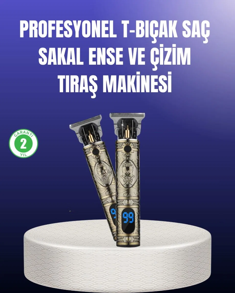 Erkek Bakım İçin Profesyonel Şarjlı Tıraş Makinesi