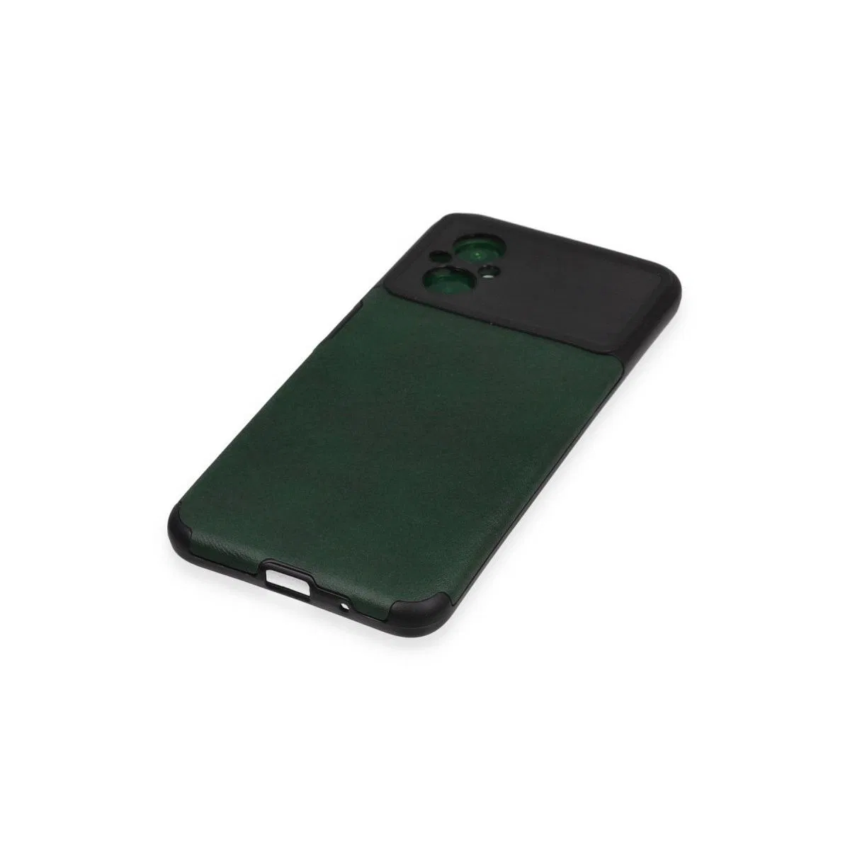 Xiaomi Poco M5 Kılıf Loop Deri Silikon - Yeşil görsel 4