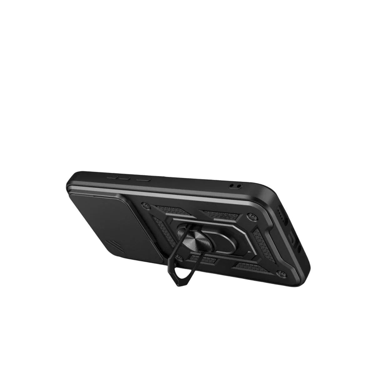 Xiaomi Mi 15t Pro Pars Lens Yüzüklü Silikon - Siyah görsel 2