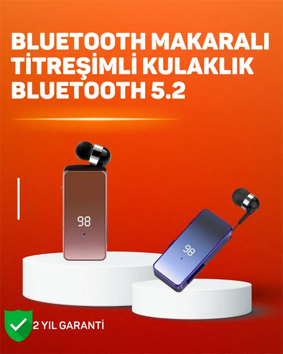 İki Telefona Aynı Anda Bağlanan Bluetooth 5. 3 Klipsli Kulaklık – MFB Çok Noktalı Bağlantı