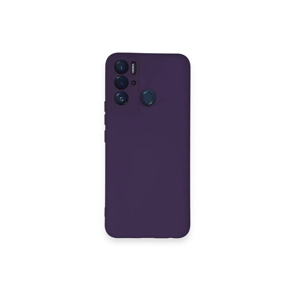 Tecno Pova Neo Kılıf Nano İçi Kadife Silikon - Mor