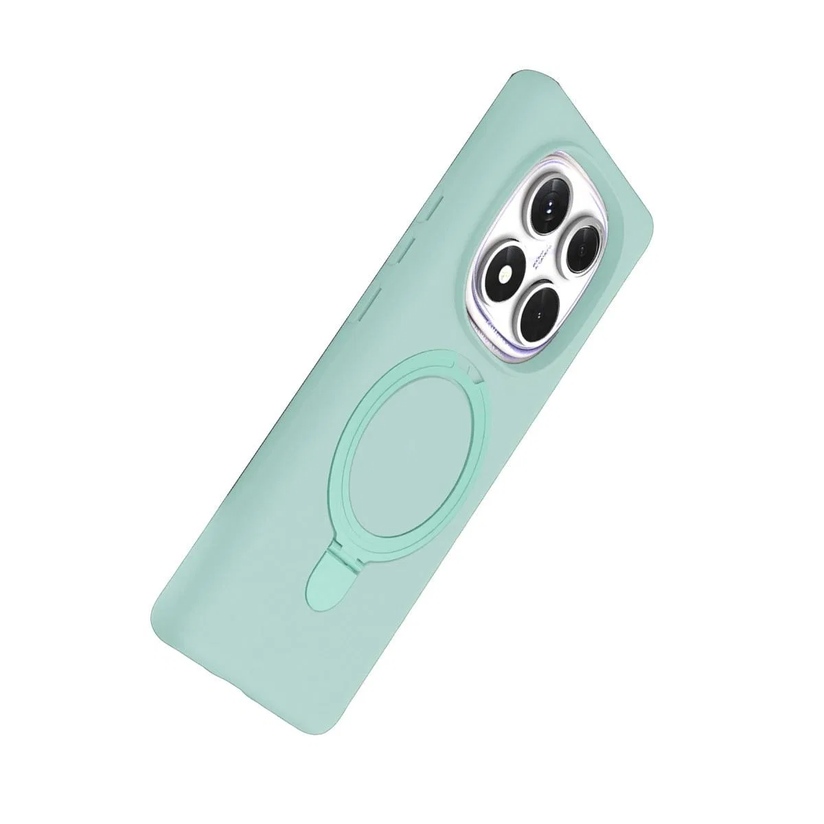 Xiaomi Redmi Note 14 Pro 5g Regal Magsafe Standlı Kapak - Su Yeşili görsel 4