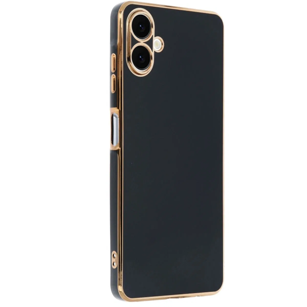 Samsung Galaxy A06 Kılıf Volet Silikon - Siyah görsel 2