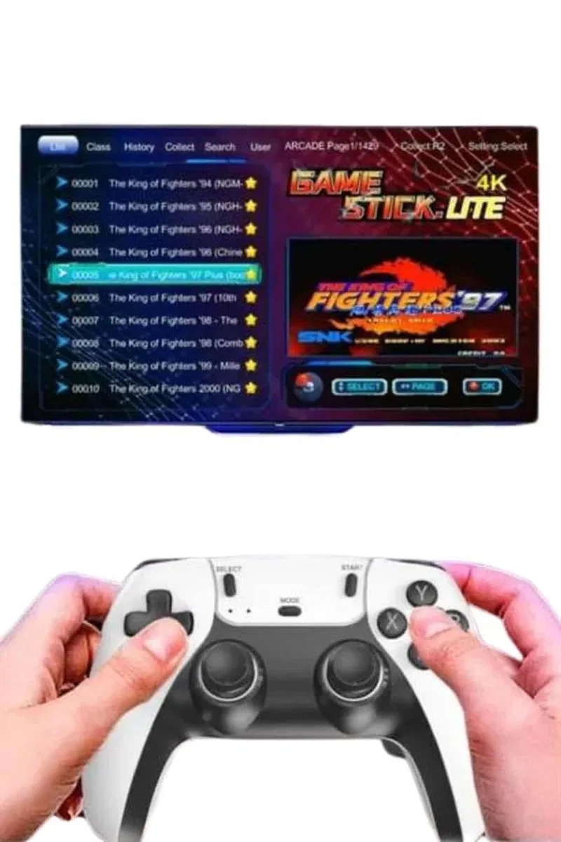 3D HD Game Stick Pro Retro Game Stick Joystick Oyun Konsolu görsel 4