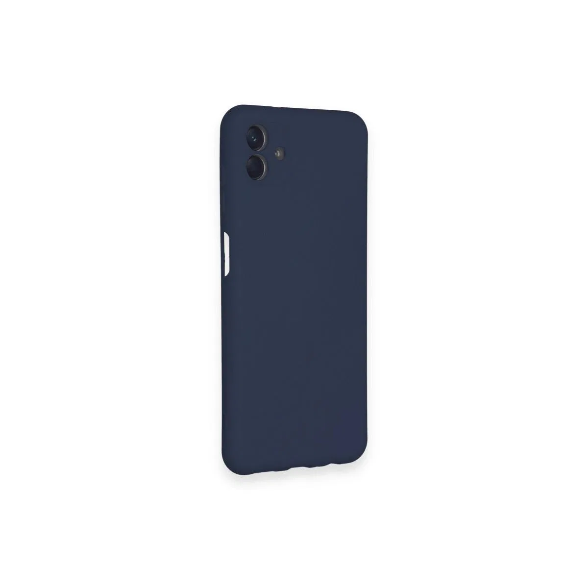 Samsung Galaxy A04 Kılıf Nano İçi Kadife Silikon - Lacivert görsel 2