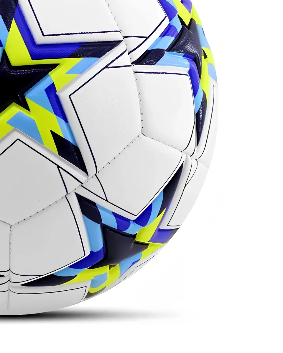 Futbol Antrenman Topu Yüksek Dayanıklı Dikişli Kaymaz Yüzey Tasarımı görsel 4