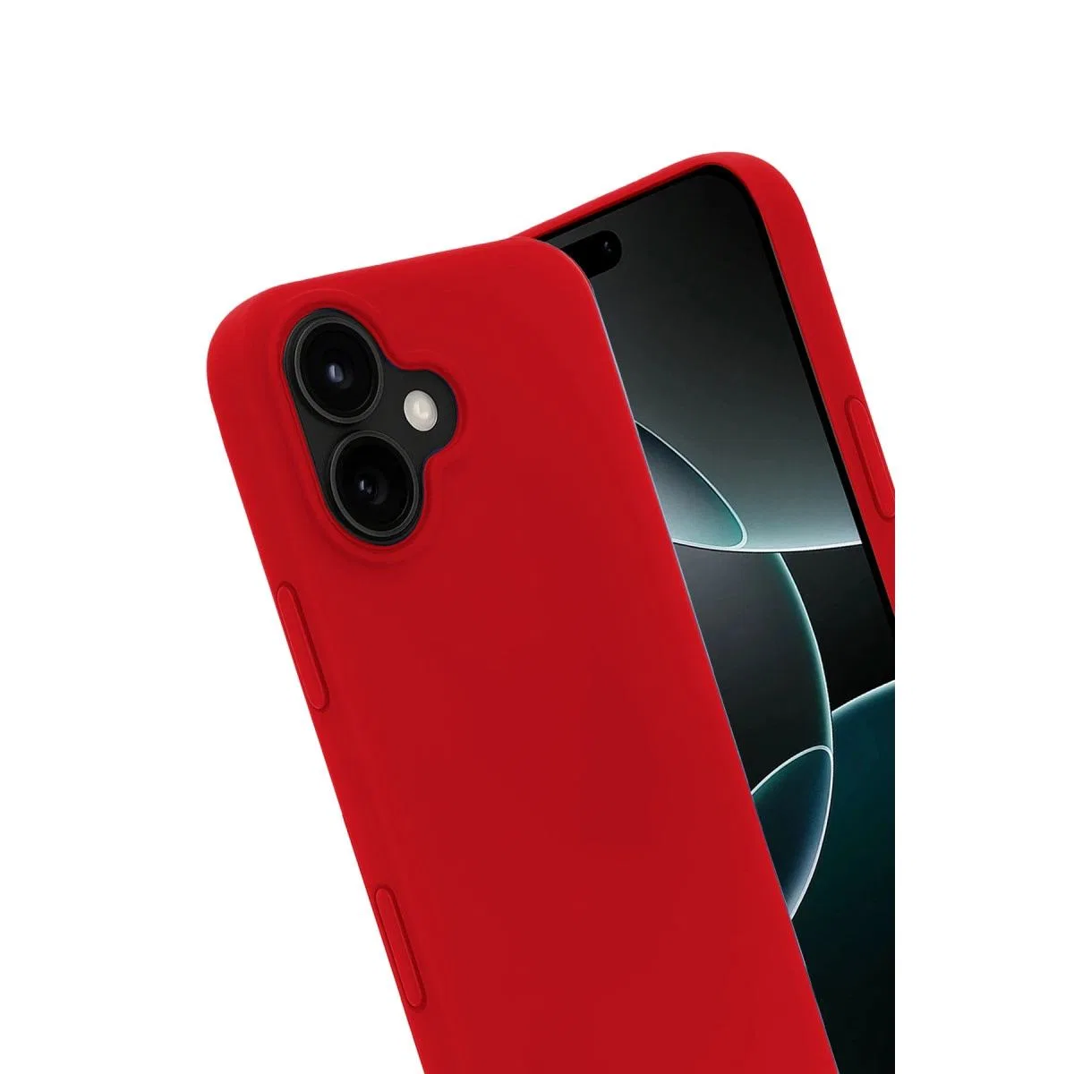 Apple İphone 17 First Silikon - Kırmızı görsel 2