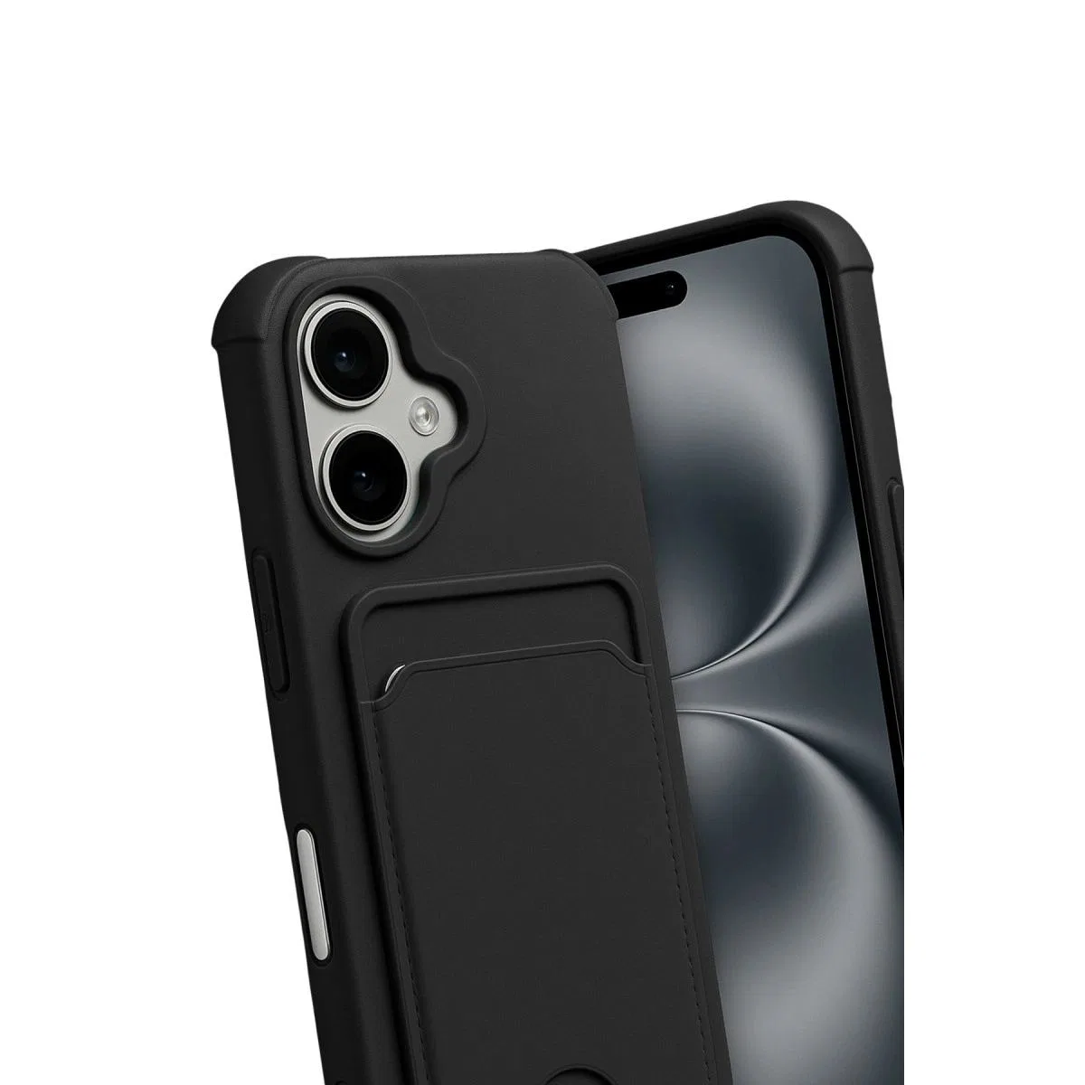 Apple İphone 17 Kelvin Kartvizitli Silikon - Siyah görsel 3