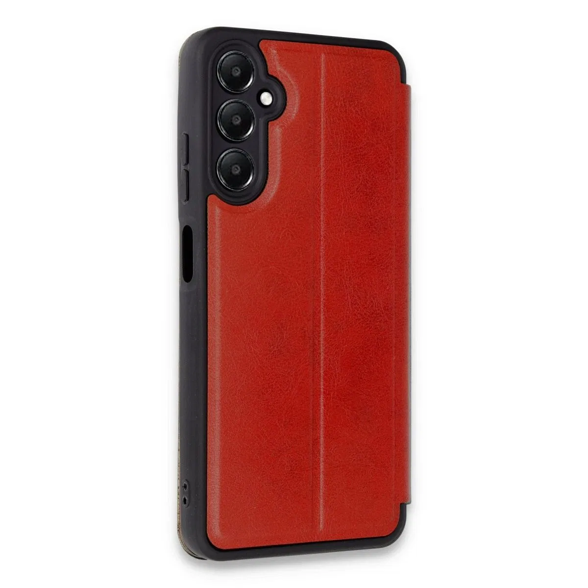 Samsung Galaxy A15 4g Kılıf Flip Cover - Kırmızı görsel 2