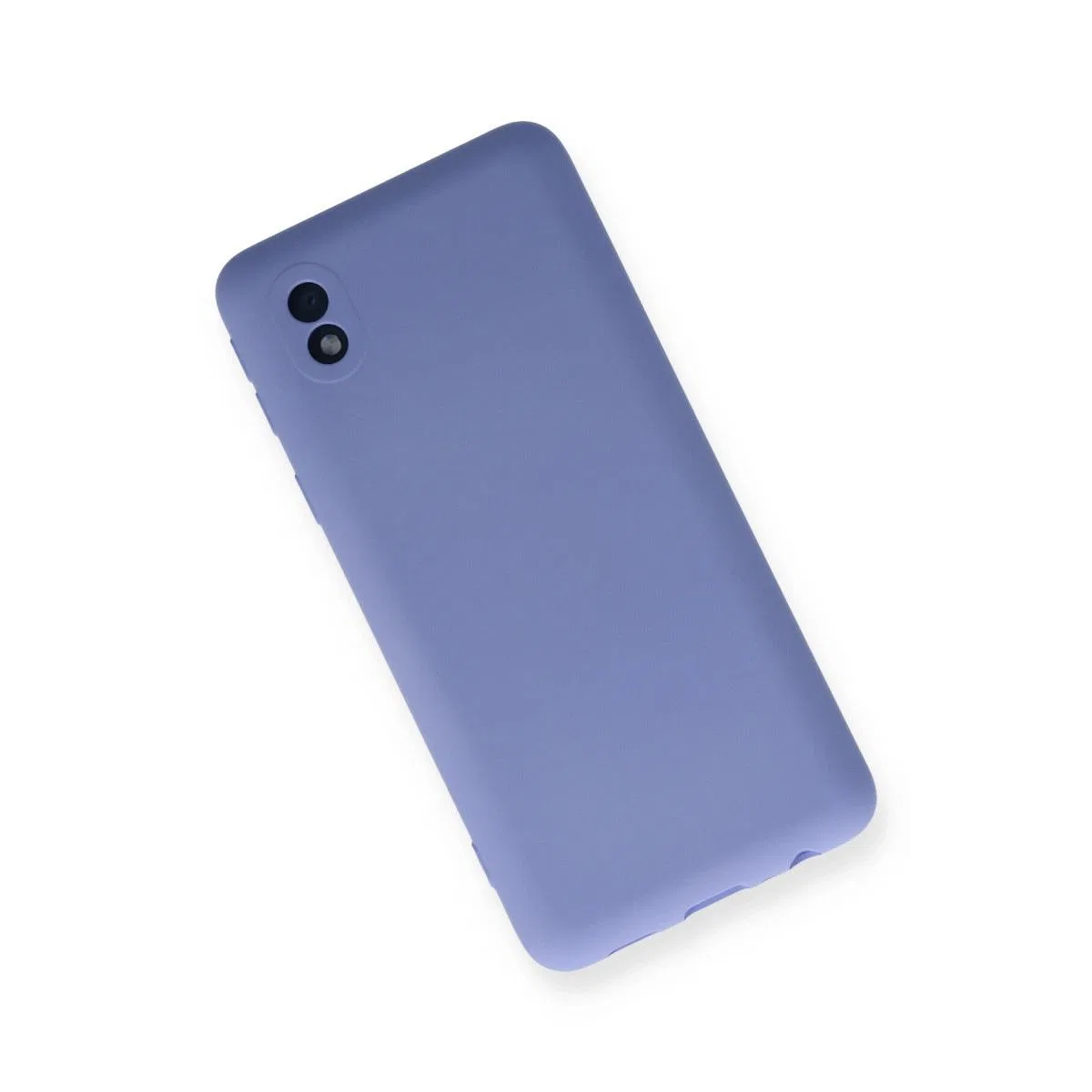 Samsung Galaxy A01 Core Kılıf Nano İçi Kadife Silikon - Lila görsel 3