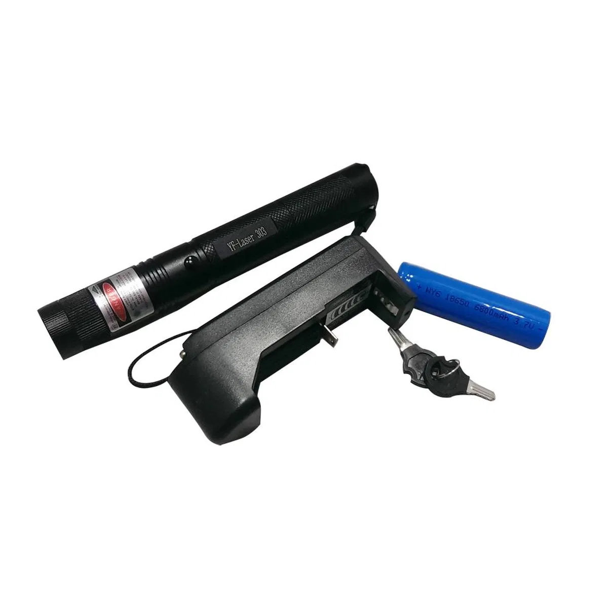 Şarjlı Yeşil Lazer Pointer 1000mw Bm-520 görsel 4