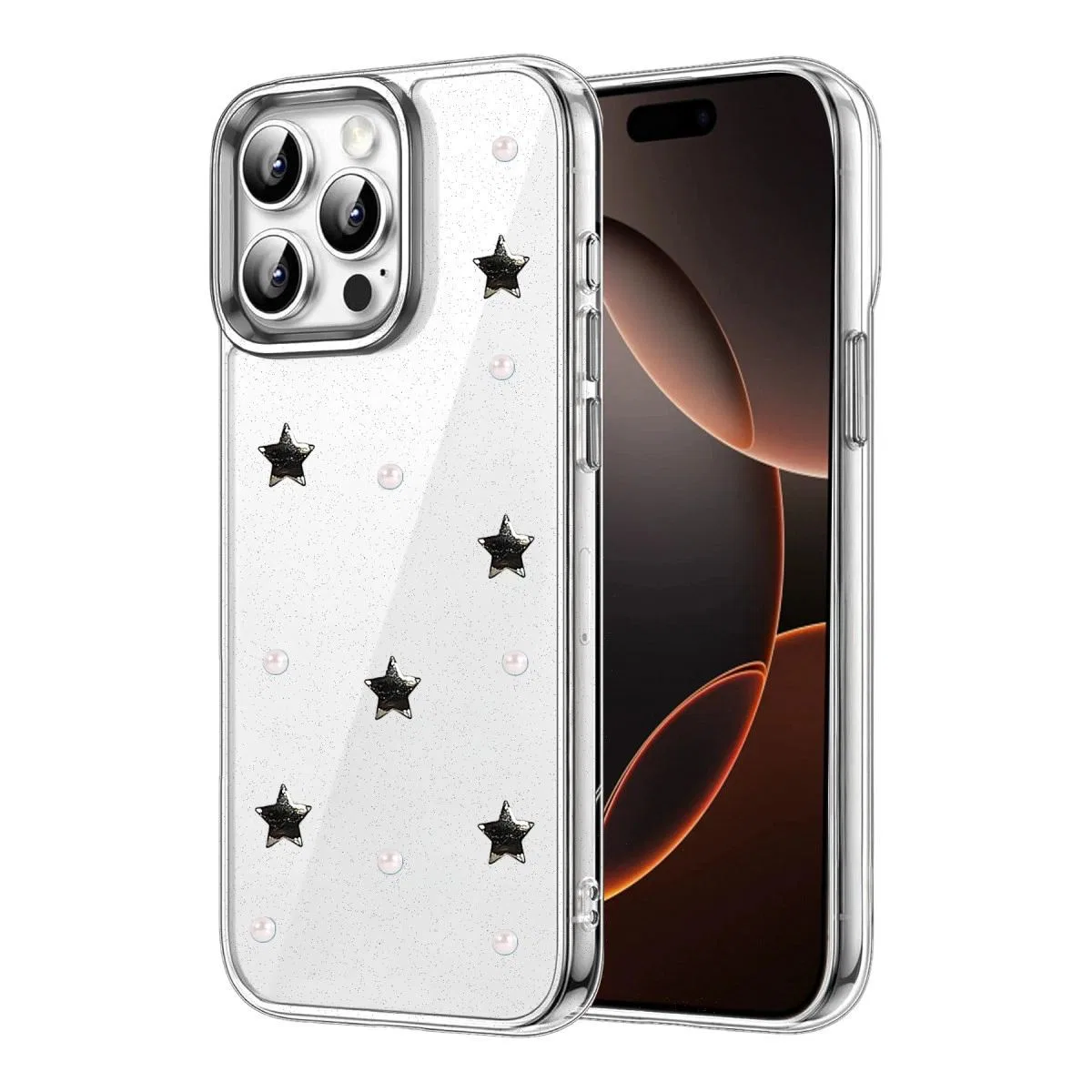 Apple İphone 15 Pro Max Fiyonk Desenli Kapak - Desen 7