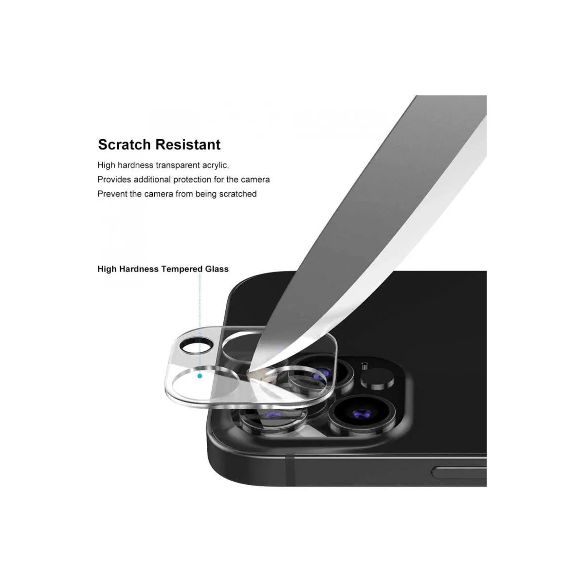 Xiaomi Poco F3 Kamera Lens Koruma Cam görsel 3