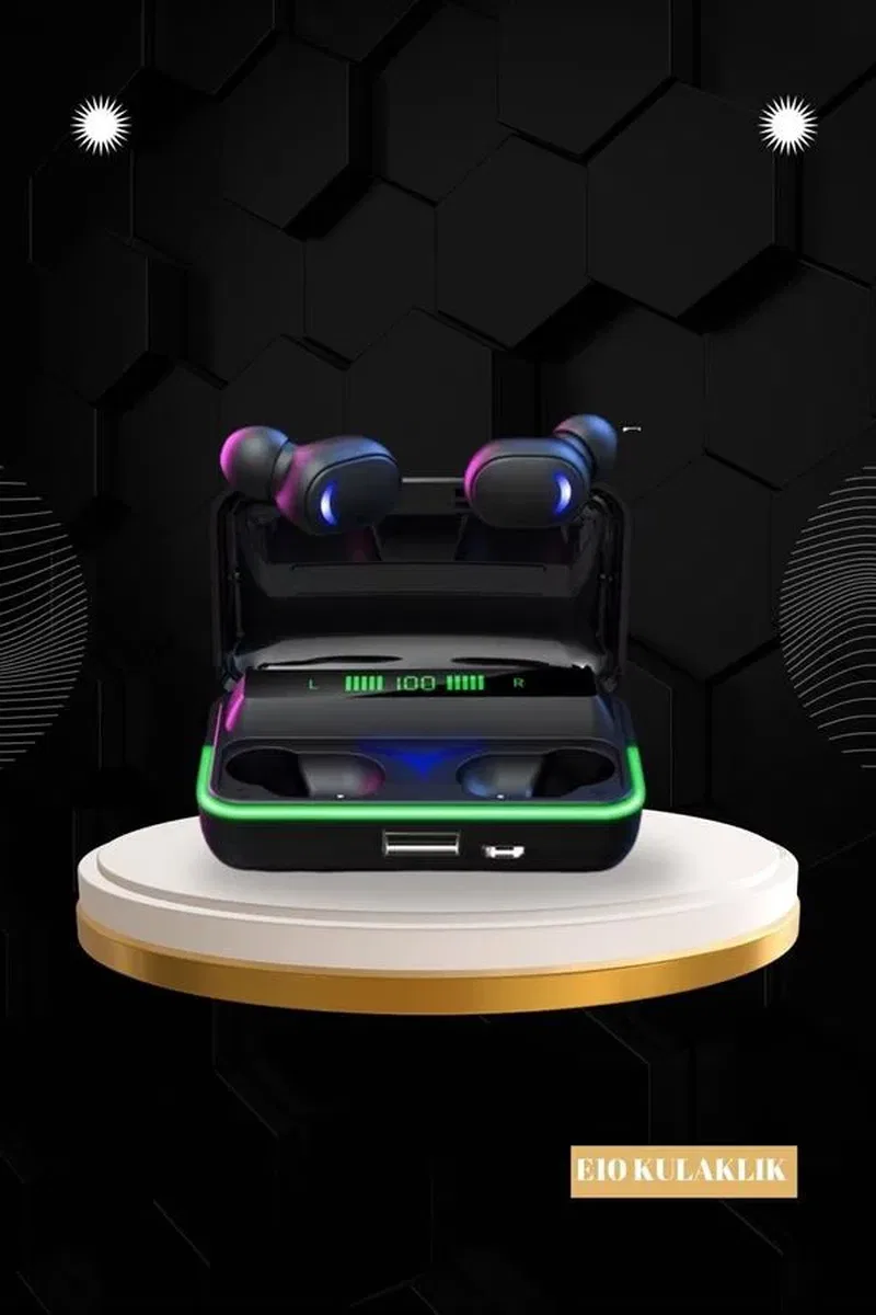 Ucuz ve Kaliteli Kulaklıklı Saat Seti Bluetooth Bağlantılı Akıllı Saat ve Kulaklık görsel 5