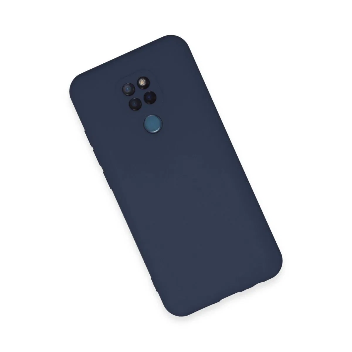 General Mobile Gm 20 Kılıf Nano İçi Kadife Silikon - Lacivert görsel 3