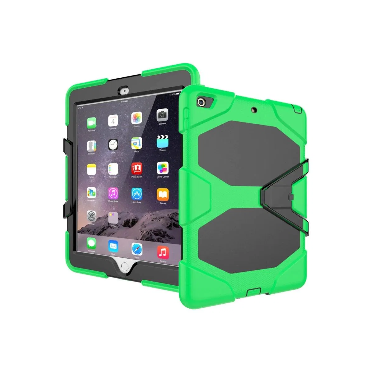 Apple İpad 5 Air 9. 7 Kılıf Griffin Tablet Kapak - Yeşil görsel 5