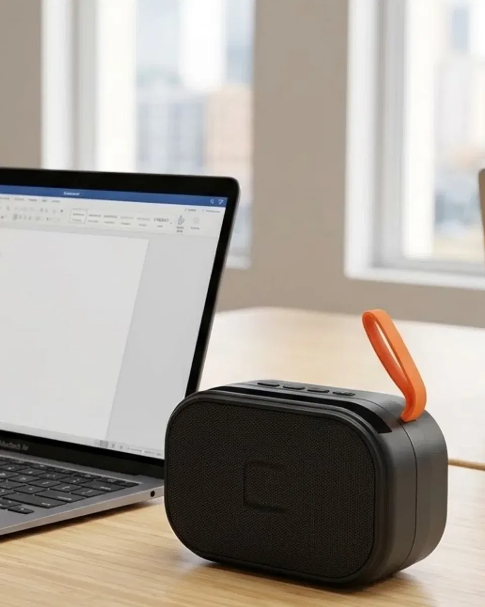 Mini Kablosuz Ses Bombası Bluetooth USB Girişli Hoparlör