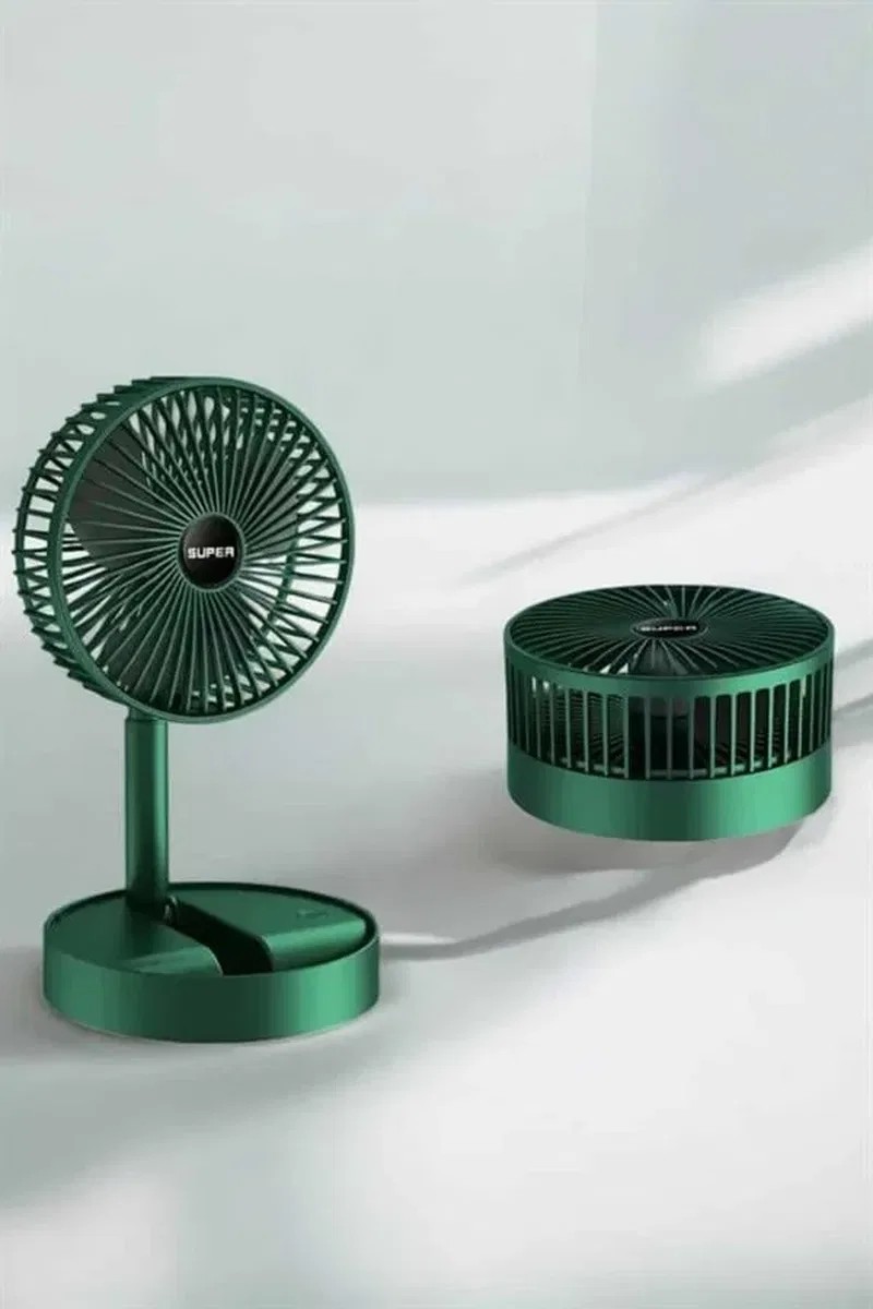Soğutucu Vantilatör Telefon Standlı Mini Fan görsel 4