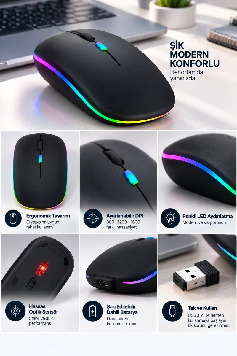 Pg9009 MOUSE görsel 3
